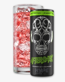 Can Glass Afterdark - Hype Energy Drink Cherry, HD Png Download, Free Download