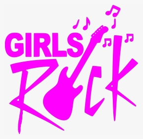 Girls Rock And Roll Png, Transparent Png, Free Download