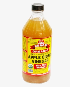 Bragg Apple Cider Vinegar Organic 473 Ml - Bottle, HD Png Download, Free Download