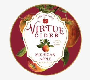 Virtue Cider Michigan Apple Beer - Virtue Michigan Apple Cider, HD Png Download, Free Download