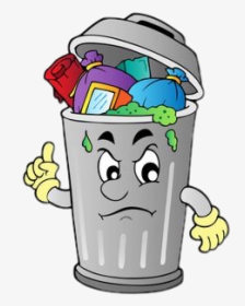 Cartoon Trash Can, HD Png Download, Free Download