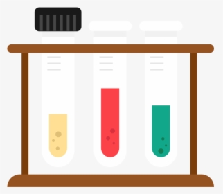 Test Tubes Flat Icon Vector - Shelf, HD Png Download, Free Download