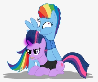 Pony Rainbow Dash Twilight Sparkle Butt-head Beavis - Beavis And Butthead Mlp, HD Png Download, Free Download