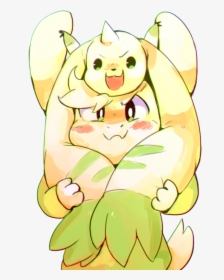 Asriel Dreemurr And Terriermon Drawn By Pkbunny - Terriermon And Asriel, HD Png Download, Free Download
