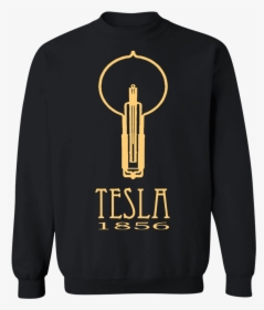 Science Shirt Nikola Tesla 03775"  Class= - Long-sleeved T-shirt, HD Png Download, Free Download