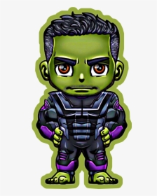 Hulk / Bruce Sticker Fan Art By Lordmesa-art - เดอะ ฮั ค ภาพ วาด, HD Png Download, Free Download