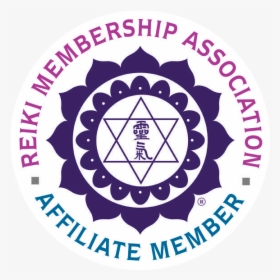 Reiki Membership Association Affiliate Member Logo, HD Png Download, Free Download