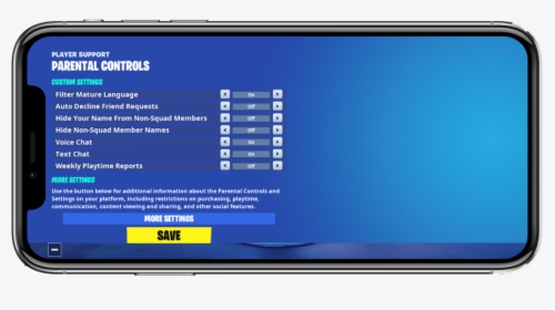 Picture19 - Turn Off Parental Controls On Fortnite, HD Png Download, Free Download