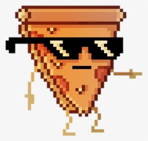 Minecraft Pixel Art Pizza, HD Png Download, Free Download