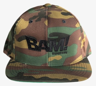 Bam Camo Snap Back Hat, HD Png Download, Free Download
