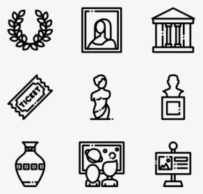 Museum Icons, HD Png Download, Free Download