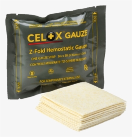 Celox Gauze Hemostat, Hemostatic Wound Dressing - Celox Gauze, HD Png Download, Free Download