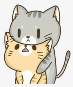 #cats #tumblr #png - Neko Cute Cat Kawaii, Transparent Png, Free Download