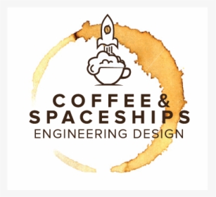 Coffee & Spaceships Inc - Coffee Cup Stain, HD Png Download, Free Download