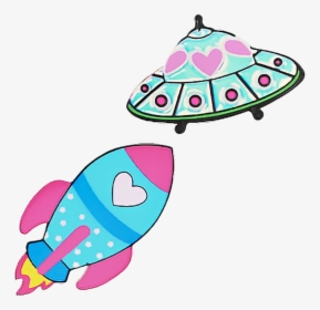 #art #spaceships #space #stickers - Png Transparent Space Stickers, Png Download, Free Download