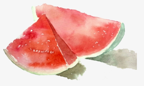 Watermelon Drawing Painting - Watermelon, HD Png Download, Free Download