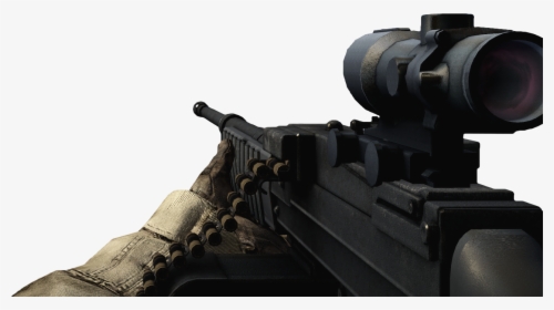 Bfbc2 Type 88 , Png Download - Sniper Rifle, Transparent Png, Free Download