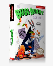 Nes Bugs Bunny In Crazy Castle Retail Game Cover To - Bugs Bunny Crazy Castle 2 Game Boy Cover, HD Png Download, Free Download