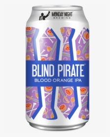 Blind Pirate Can - Blind Pirate Blood Orange Ipa, HD Png Download, Free Download
