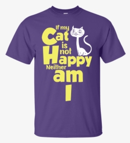 Happy Cat T-shirt - Kitten, HD Png Download, Free Download