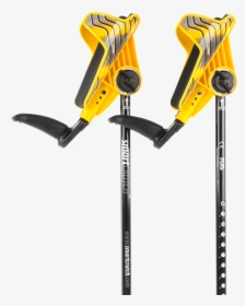 Yellow Crutches From Smartcrutch - Trekking Pole, HD Png Download, Free Download