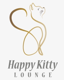 Happykittyloungo Logo Fullcolor-2 - Cat, HD Png Download, Free Download