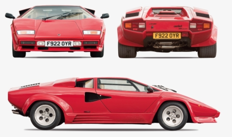 Lamborghini Clipart Expensive Car - Lamborghini Countach Png, Transparent Png, Free Download