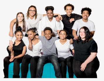 Ten Young People Smiling For The Camera - Social Group, HD Png Download, Free Download