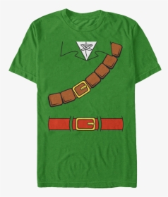 Link Costume Legend Of Zelda T-shirt - Active Shirt, HD Png Download, Free Download