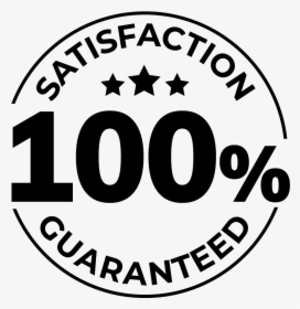 100% Satisfaction Guaranteed - Circle, HD Png Download, Free Download