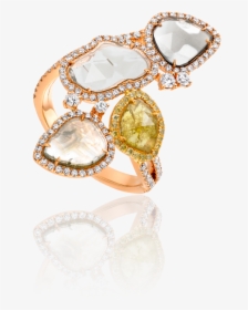 Stepping Stones Ring - Crystal, HD Png Download, Free Download