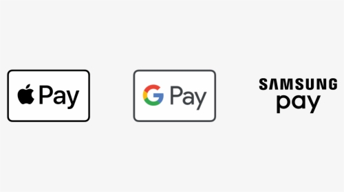 Apple Pay®, Google Pay™, & Samsung Pay Icons - Apple Pay Google Pay Png, Transparent Png, Free Download