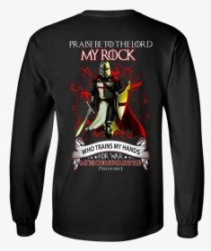T-shirt , Png Download - Trains My Hands For War Shirt, Transparent Png, Free Download