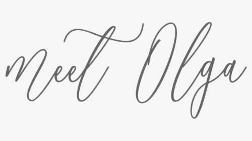 Meet-olga - Calligraphy, HD Png Download, Free Download