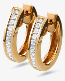 Gold Diamond Earrings Png , Png Download - Ring, Transparent Png, Free Download