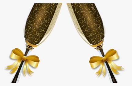 New Year Champagne Bottle Clip Art, HD Png Download, Free Download