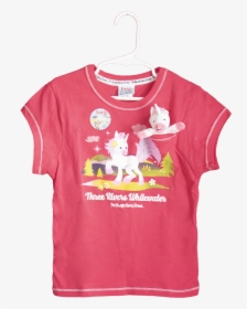 Pocket Unicorn Youth T-shirt Pink - Active Shirt, HD Png Download, Free Download