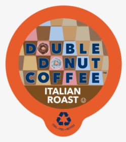 Double Donut Italian Roast Coffee For Keurig K-cup - Circle, HD Png Download, Free Download