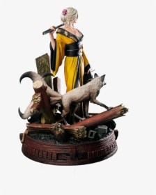 Ciri And The Kitsune Figure, HD Png Download, Free Download