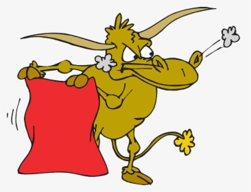 Red Cloth Bulls Attack, HD Png Download, Free Download