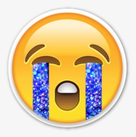 Emoji Crying Holo Tears, HD Png Download, Free Download