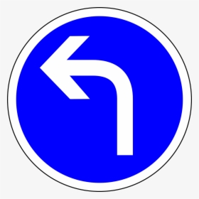 Turn Left Traffic Sign, HD Png Download, Free Download