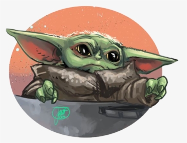 Star Wars Cute Baby Yoda Png File - Transparent Baby Yoda Png, Png Download, Free Download