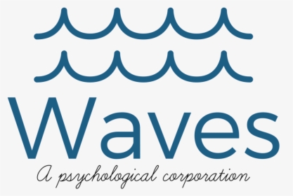 The Logo Of Two Blue Waves With The Waves, A Psychological - Fatto A Mano, HD Png Download, Free Download