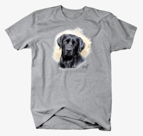 Image Is Loading Cute Black Lab Dogrador Dog Head Looking - T Shirt Dog Cavalier King Charles, HD Png Download, Free Download
