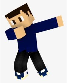 #minecraft#the Dab#dab - Cartoon, HD Png Download, Free Download