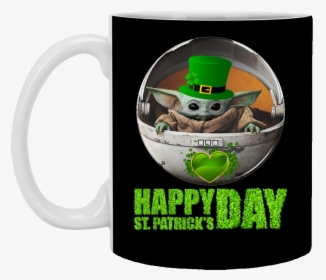 Baby Yoda Happy St Patrick"s Day Mug, Necklace - Jason Sudeikis Baby Yoda, HD Png Download, Free Download