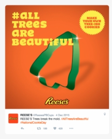 Reese"s Tree Cookie Cutter - Reese's Peanut Butter Cups, HD Png Download, Free Download