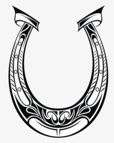 Logo Horseshoe Png Free Photo - Drawing Horse Shoes, Transparent Png, Free Download