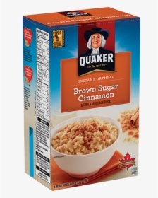 Quaker® Brown Sugar Cinnamon Flavour Instant Oatmeal - Quaker Oats Apple Cinnamon Oatmeal, HD Png Download, Free Download